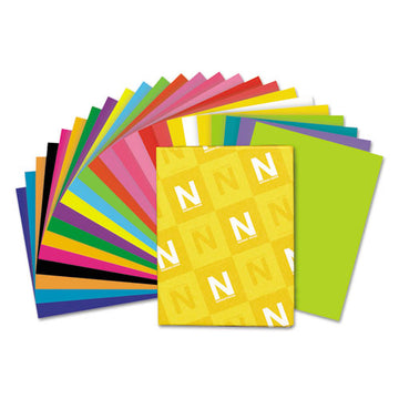 Astrobrights® Color Paper - Five-color Mixed Carton, 24lb, 8.5 X 11, Assorted, 250 Sheets-ream, 5 Reams-carton freeshipping - TVN Wholesale